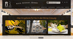 Desktop Screenshot of boerse-coswig.de